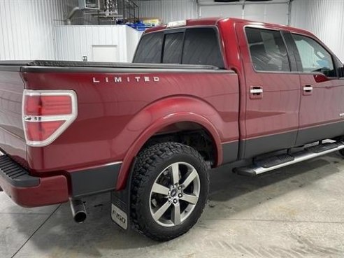 2013 Ford F-150 Platinum Pickup 4D 5 1-2 ft Red, Sioux Falls, SD